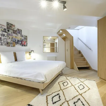Duplex Tres Cosy 1 Flagey Apartment Brussels