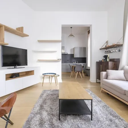 Duplex Tres Cosy 1 Flagey * Brussels